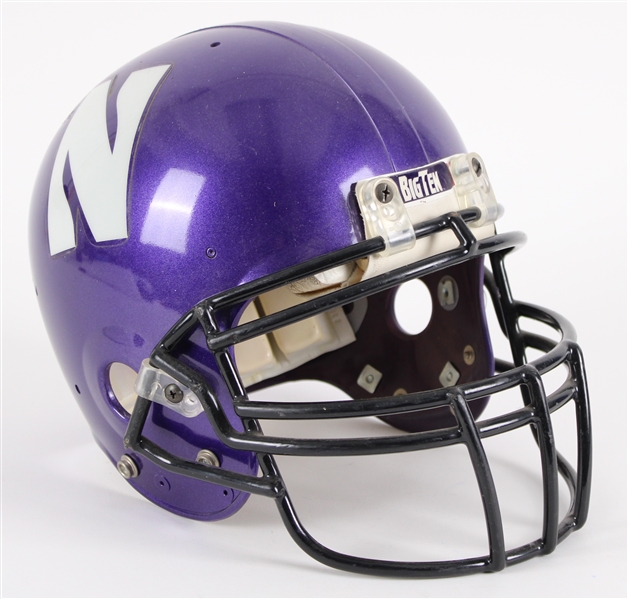 1994-99 Northwestern Wildcats #97 Game Worn Football Helmet (MEARS LOA / Pepper Burruss Collection)