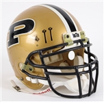 1993-99 Purdue Boilermakers Game Worn Football Helmet w/ 3 Big Play Decals (MEARS LOA / Pepper Burruss Collection)