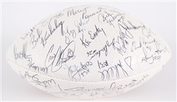 1983 AFC Pro Bowl Team Signed ONFL Rozelle Autograph Panel Football w/ 50 Signatures Including Dan Fouts, Jack Lambert, Marcus Allen & More (JSA / Pepper Burruss Collection)