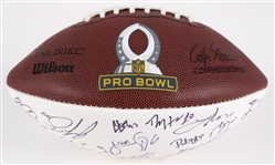 2016 Pro Bowl Team Irvin Signed ONFL Goodell Autograph Panel Football w/ 35 Signatures Including Russell Wilson, Julio Jones, Ezekiel Ansah & More (JSA / Pepper Burruss Collection)