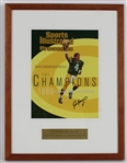 1996 Brett Favre Green Bay Packers Signed 14x19 Framed Sports Illustrated Cover (JSA / Pepper Burruss Collection)