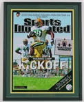 2005 Ahman Green Green Bay Packers Signed 18x23 Framed Sports Illustrated Cover (JSA / Pepper Burruss Collection) 