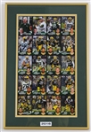 2016 Ted Thompson, Jordy Nelson, Aaron Rodgers & more GB Packers Signed 15x22 Uncut Card Sheet (JSA / Pepper Burruss Collection)