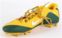 2016 Clay Matthews Green Bay Packers Signed Nike Game Worn Cleat (MEARS LOA / JSA / Pepper Burruss Collection)