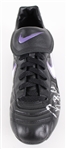 2006-11 Ryan Longwell Minnesota Vikings Signed Nike Game Worn Kicking Cleat (MEARS LOA / JSA / Pepper Burrruss Collection)