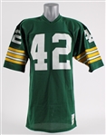 1975-76 John Brockington Green Bay Packers Home Jersey (MEARS LOA)