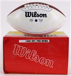 1996 NFC Pro Bowl Team Signed ONFL Tagliabue Autograph Panel Football w/ 50 Signatures Including Reggie White, Jerry Rice, Barry Sanders, Warren Moon & More (JSA / Pepper Burruss Collection)
