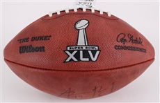 2011 Aaron Rodgers Green Bay Packers Signed ONFL Goodell Super Bowl XLV Football (JSA / Pepper Burruss Collection)