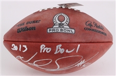 2013 Ndamukong Suh Detroit Lions Signed ONFL Goodell Pro Bowl Football (JSA / Pepper Burruss Collection)