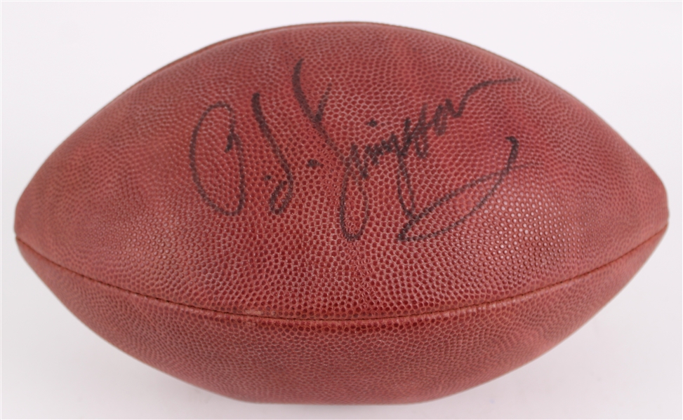 1980s OJ Simpson Buffalo Bills Signed ONFL Rozelle Football (JSA / Pepper Burruss Collection)