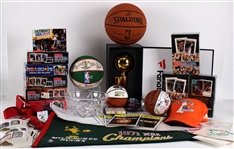 1990s-2000s Milwaukee Bucks Memorabilia, Trading Cards & more (Lot of 35+)