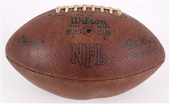 1972 Official NFL Pete Rozelle Blemish Football (MEARS LOA / Pepper Burruss Collection)