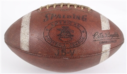 1966-69 Game Used ONFL Rozelle Night Game Football w/ White Stripes (MEARS LOA / Pepper Burruss Collection) 