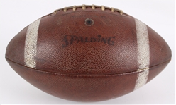1966-69 Game Used ONFL Rozelle Night Game Football w/ White Stripes (MEARS LOA / Pepper Burruss Collection) 