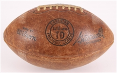 1965-66 Game Used Canadian Football League Official Sydney Halter Football (MEARS LOA / Pepper Burruss Collection)