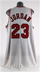 1997-98 Michael Jordan Chicago Bulls Authentic Retail Jersey (MEARS LOA)