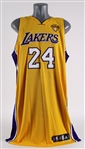 2010 Kobe Bryant Los Angeles Lakers NBA Finals Home Jersey (MEARS A5)