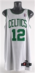 1998-99 Bruce Bowen Boston Celtics Game Worn Home Jersey (MEARS LOA)