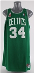 2001-02 Paul Pierce Boston Celtics Professional Model Road Jersey (MEARS LOA)