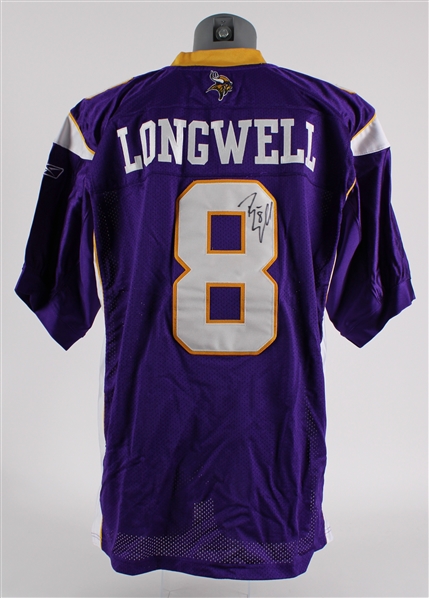 2006-11 Ryan Longwell Minnesota Vikings Signed Jersey (JSA / Pepper Burruss Collection)