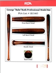 1925-26 George Babe Ruth New York Yankees H&B Louisville Slugger Professional Model Hickory Game Used Bat (MEARS A10, & PSA/DNA A9) 