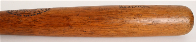 1925-26 George Babe Ruth New York Yankees H&B Louisville Slugger Professional Model Hickory Game Used Bat (MEARS A10, & PSA/DNA A9) 