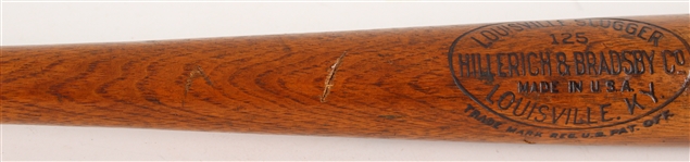 1925-26 George Babe Ruth New York Yankees H&B Louisville Slugger Professional Model Hickory Game Used Bat (MEARS A10, & PSA/DNA A9) 