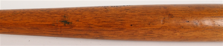 1925-26 George Babe Ruth New York Yankees H&B Louisville Slugger Professional Model Hickory Game Used Bat (MEARS A10, & PSA/DNA A9) 
