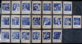 1930s Warner Brothers Vitaphone Hollywood Cards - Lot of 58