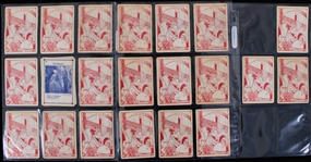 1930's Warner Brothers Vitaphone Hollywood Cards - Lot of 58