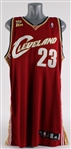 2009-10 LeBron James Cleveland Cavaliers Road Jersey (MEARS A5)