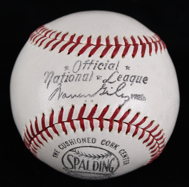 1952-57 Spalding Official National League Warren Giles Baseball