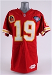 1994 Joe Montana Kansas City Chiefs Professional Model Home Jersey (MEARS LOA)