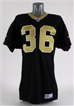 1998 Lamar Smith New Orleans Saints Game Worn Home Jersey (MEARS LOA)