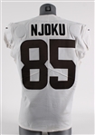 2020 David Njoku Cleveland Browns Practice Worn Jersey (MEARS LOA / Fanatics Team COA)