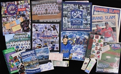 1980s-2010s MASSIVE Minor League Baseball Program & Scorecard Collection - Lot of 125