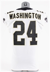 2020 Dwayne Washington New Orleans Saints Game Worn Road Jersey (MEARS LOA)