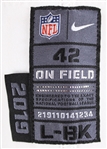 2020 Dwayne Washington New Orleans Saints Game Worn Road Jersey (MEARS LOA)