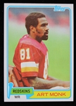 1981 Art Monk Washington Redskins Topps #194 Rookie Football Trading Card