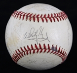 1989 St. Louis Cardinals Team Signed ONL White Baseball w/ 21 Signatures Including Whitey Herzog & More (JSA)