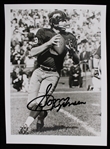 1990s Sonny Jurgensen Washington Redskins Signed 5" x 7" Photo (JSA)