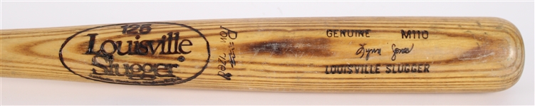 1980-83 Lynn Jones Detroit Tigers Louisville Slugger Professional Model Game Used Bat (MEARS LOA)