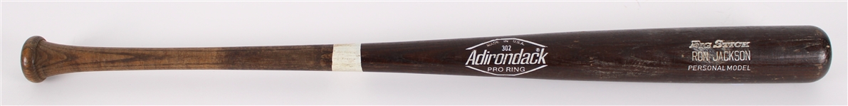 1981 Ron Jackson Detroit Tigers Adirondack Professional Model Game Used Bat (MEARS LOA)