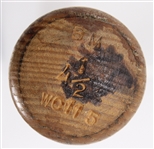 1985 Bob Melvin Detroit Tigers Worth Professional Model Game Used Bat (MEARS LOA) Rookie Season