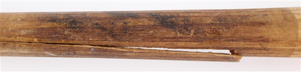 1986 David Engle Detroit Tigers Louisville Slugger Professional Model Game Used Bat (MEARS LOA)