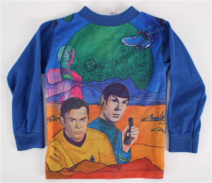 1975 Star Trek Size 5 Youth Long Sleeve Shirt