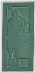 1952 MINT Henry Aaron Indianapolis Clowns Negro League 2.5"x6" Printers Plate Taken from Team Postcard
