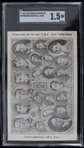 1910 Pittsburgh Pirates S&H Green Stamps Postcard (SGC 1.5)