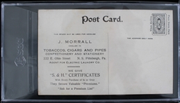 1910 Pittsburgh Pirates S&H Green Stamps Postcard (SGC 1.5)