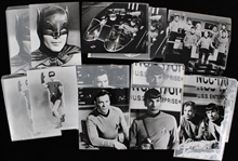 1960s-70s Adam West Batman, William Shatner Star Trek, Kiss & More 8x10 Photos (Lot of 100+)